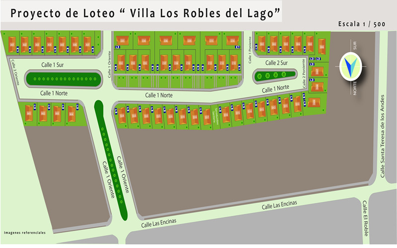 Ubicaci��n Los Robles del Lago